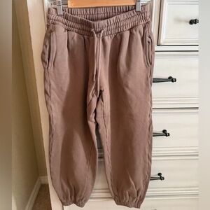 Quince organic heavyweight fleece boyfriend sweatpants